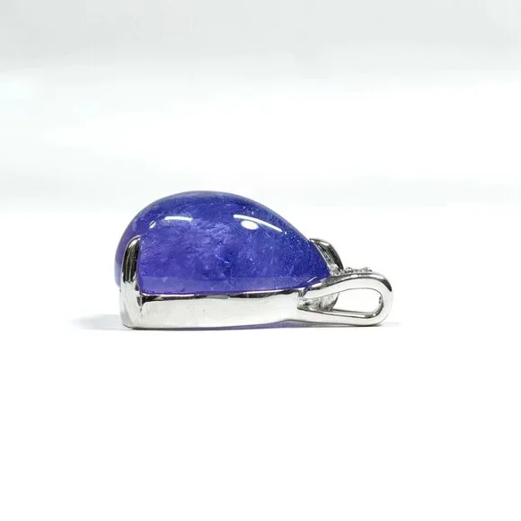 Jewelry Pendant Head Tanzanite 14.4ct Platinum 1324096